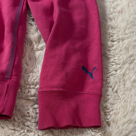 Puma Women’s Pink and Blue Hoodie - Picture 8 of 16